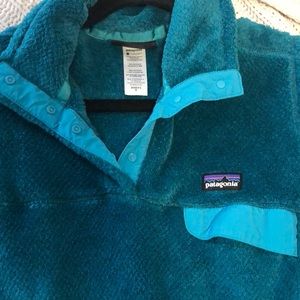 Teal Patagonia Pullover